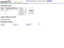 Tablet Screenshot of hn.accioncasa.com