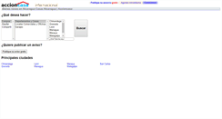 Desktop Screenshot of ni.accioncasa.com